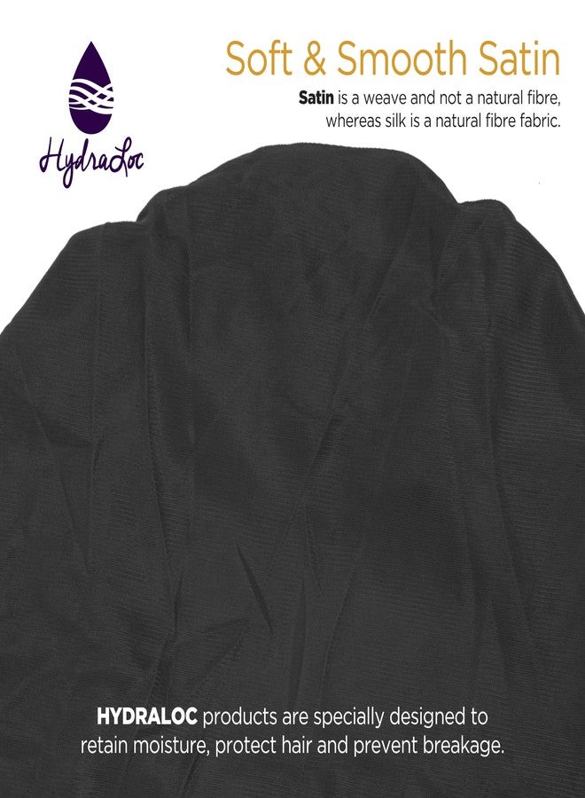 DONNA Flower Pattern Sleep Cap Hair Sleep Shower Cap Bonnet satin Bonnet for Sleeping Hat BLACK - Image 5