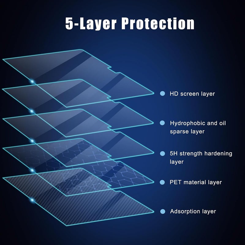 MasiBloom Screen Protector for Apple MacBook Air 13.6 inches (2024/2022, M3/M2) High Definition Anti Scratch Filter Laptop Protector Accessory - Image 4