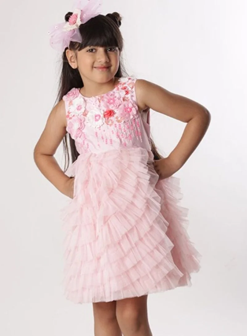 A Little Fable Kids Provence Cascade Dress