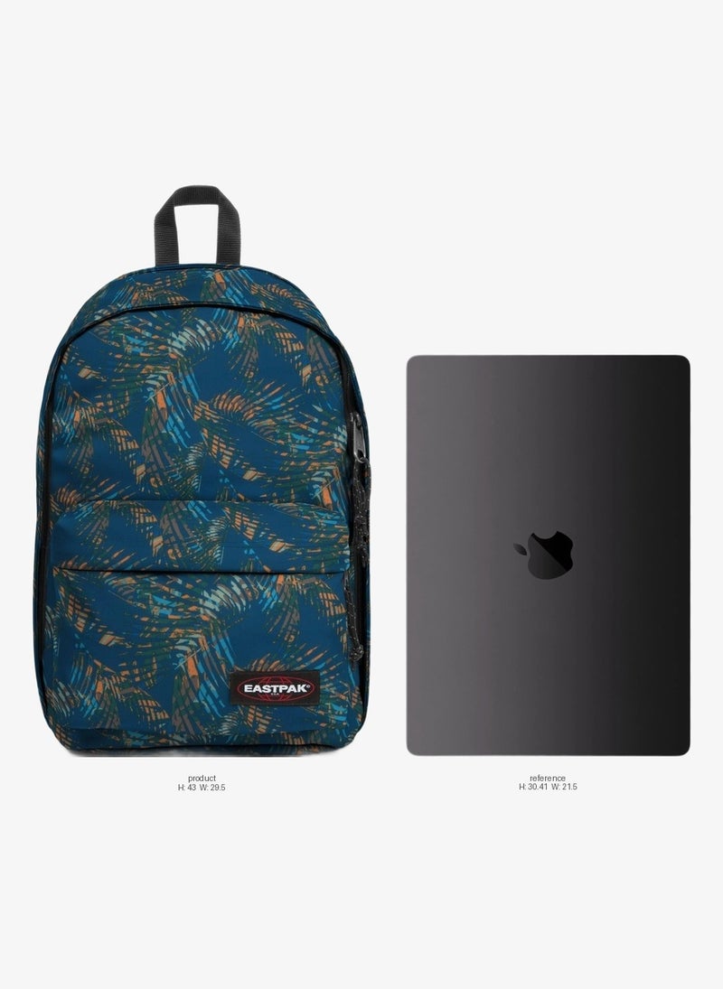 EASTPAK Back To Work Medium Laptop Backpack - Brize Filter Navy - Image 2