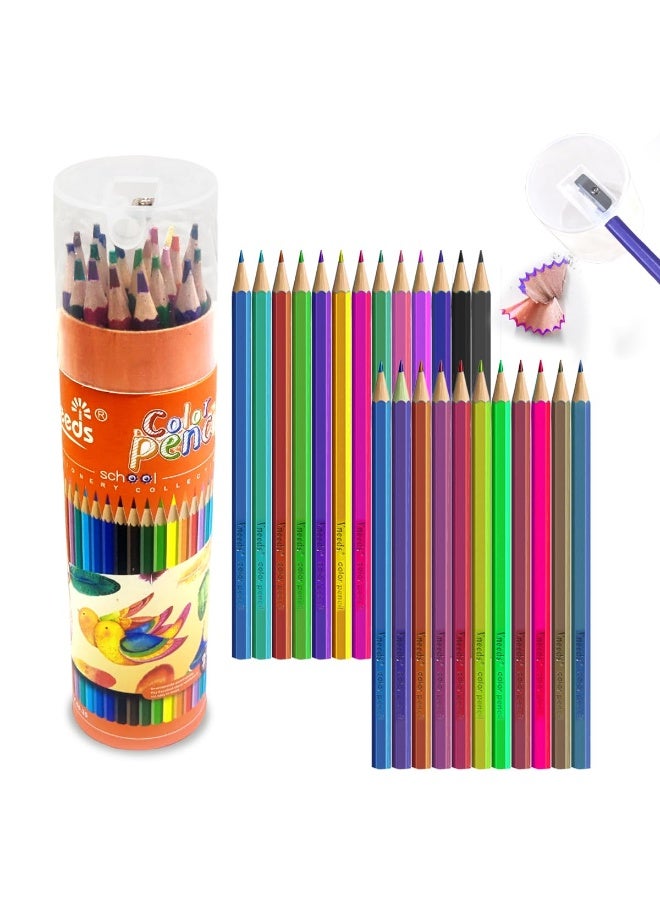 Vneeds Vneeds-Colored Pencil Set Of 24 Color  - Image 1