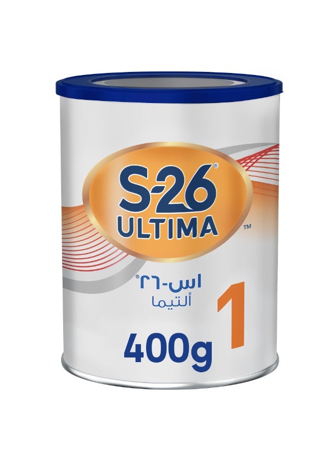 S26 S-26 Ultima1 Stage 1, 0-6 Months, Hypoallergenic Infant Formula based on Cow's Milk for Infants at Risk of Allergy From birth to 6 months, 400g - Image 1