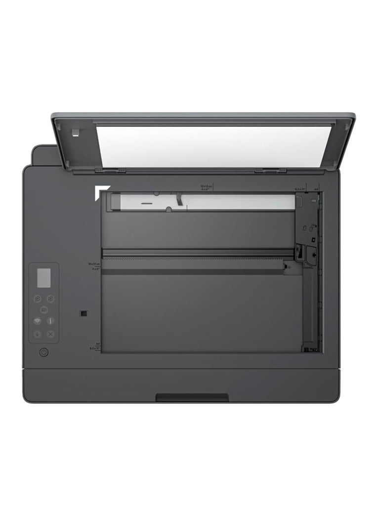 HP Smart Tank 581 Wireless All In One Printer, Print, Scan, Copy, Print up to 6000 black or 6000 color pages - Grey [4A8D4A] Grey - Image 4