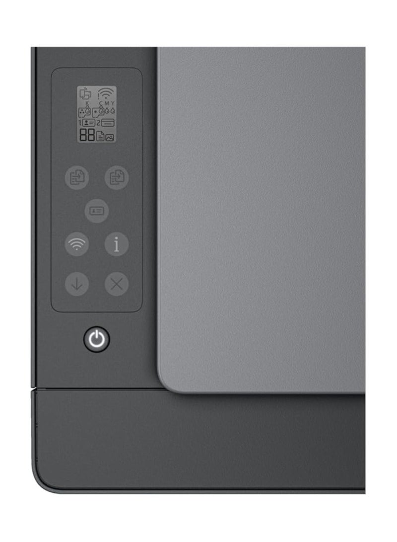 HP Smart Tank 581 Wireless All In One Printer, Print, Scan, Copy, Print up to 6000 black or 6000 color pages - Grey [4A8D4A] Grey - Image 3