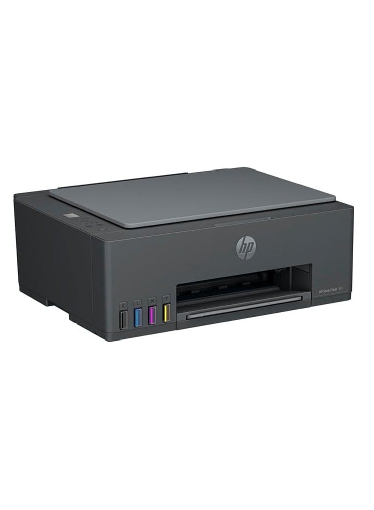 HP Smart Tank 581 Wireless All In One Printer, Print, Scan, Copy, Print up to 6000 black or 6000 color pages - Grey [4A8D4A] Grey - Image 2
