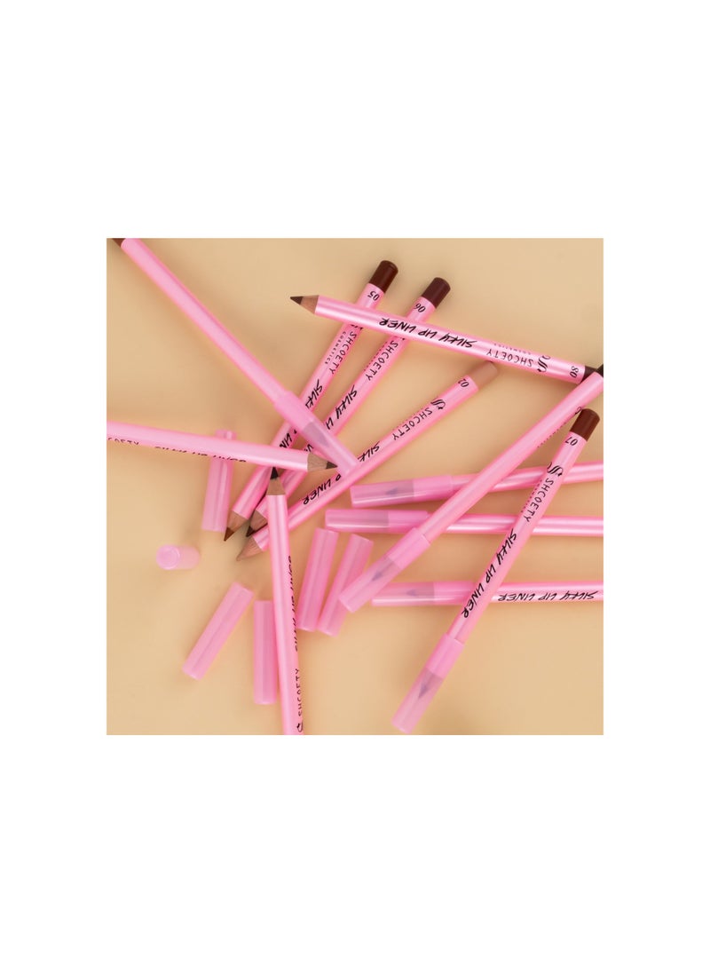 Me Now 12 Pieces Super Silky Mattel Lip Liner Long Lasting  - Image 3