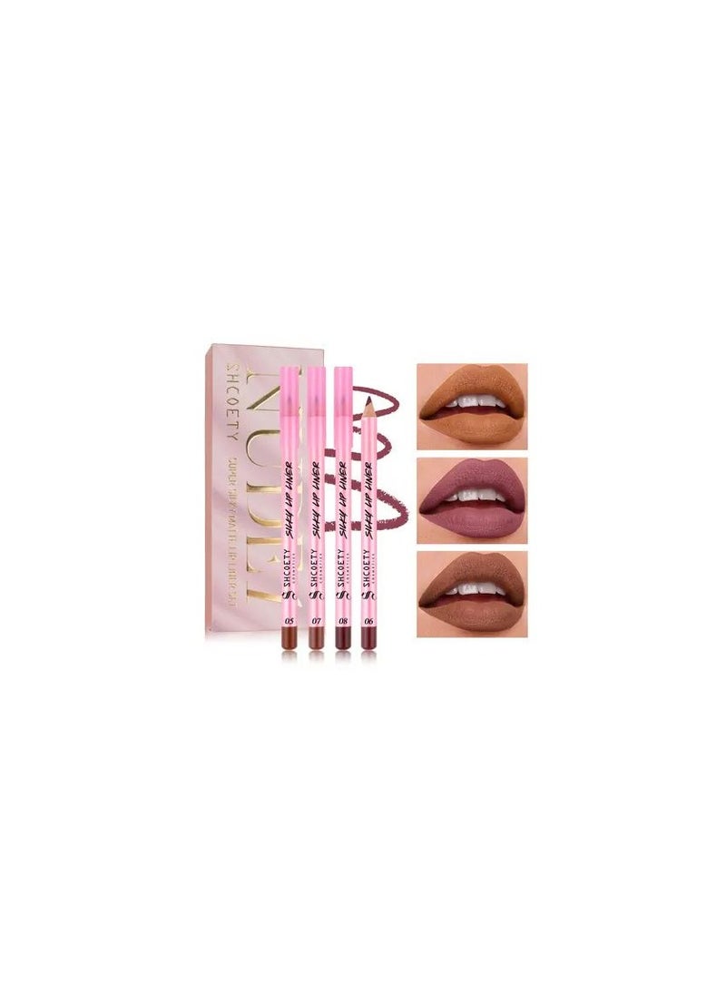 Me Now - 12 Pieces Super Silky Mattel Lip Liner Long Lasting - Image 1