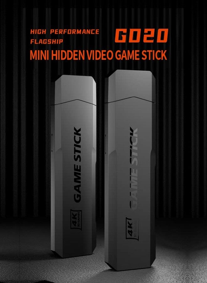 GSH GD20 HDMI Stick Video Game Console Built-in 10K+ Classic Games 4k 64gb Card CPS, ps1, MAME, DC, FC, GB, GBA, GBC, MD, SFC, Atari, SNES, NES 2 Wireless Controller | HDMI Output | Dual Player. - Image 5