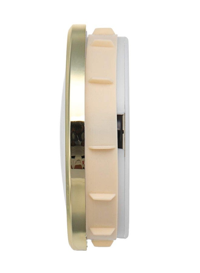 ShoppeWatch Clock Insert 80mm (3 1/8 inch) Roman Numerals Quartz Movement Clock Fit Up Round Gold Rim CK089GD - Image 3