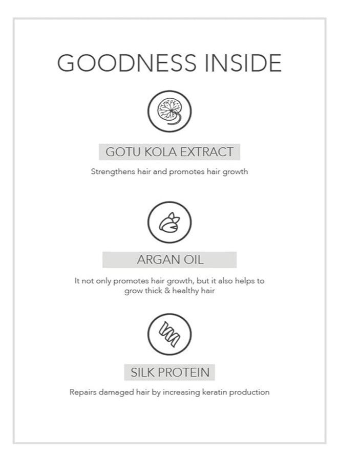 Fabessentials Silk Argan Oil Gotu Kola Shampoo | Oat Extract - Daily Repair & Cuticle Seal - 250ml  - Image 4