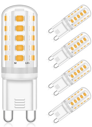 G9 LED Light Bulbs Warm White 3000K, 5W Equivalent to 40W Halogen, Non-Dimmable, 360° Beam Angle, Flicker-Free, AC 220-240V (Pack of 5) - pzsku/Z4BEF439A4A3EDF447F50Z/45/_/1723082969/840b4f42-bc07-4328-b23e-510f86f2000d
