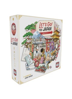 AEG Let'S Go! To Japan Board Game | Storytelling & Travel Planning Strategy Card Game | Plan & Experience Your Dream Vacation | 1-4 Players | Ages 10+  - Image 1