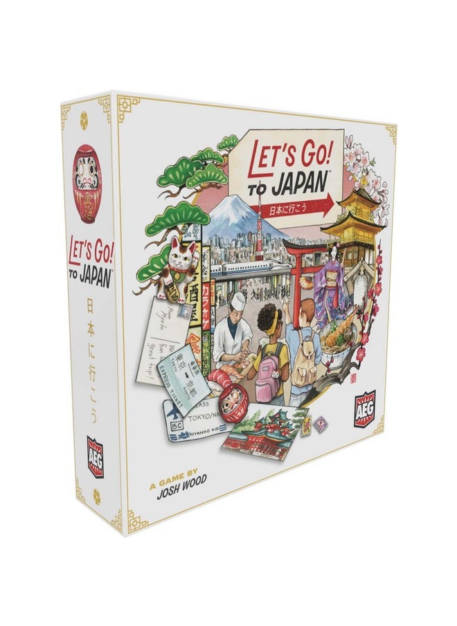 AEG - Let'S Go! To Japan Board Game | Storytelling & Travel Planning Strategy Card Game | Plan & Experience Your Dream Vacation | 1-4 Players | Ages 10+ - Image 1