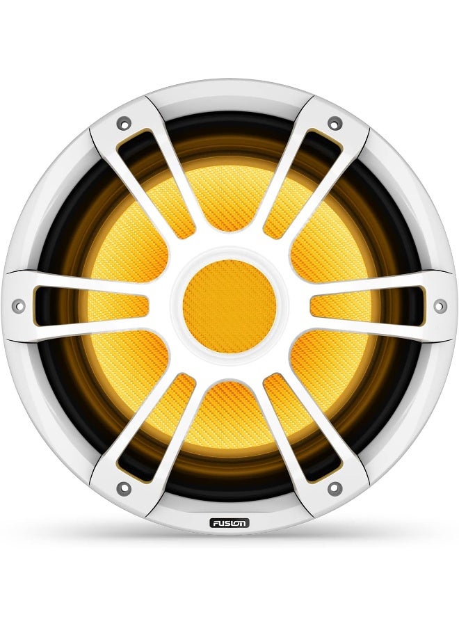 GARMIN Garmin FUSION SIGNATURE SERIES 3I MARINE SUBWOOFERS 12 1400-WATT CRGBW SPORTS WHITE  - Image 1