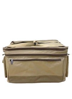 Albawadi Camping Bag Travel Luggage with Iron Frame Handle Bag Green Large Size N-1017  - Image 2