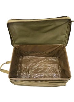 Albawadi Camping Bag Travel Luggage with Iron Frame Handle Bag Green Large Size N-1017  - Image 5