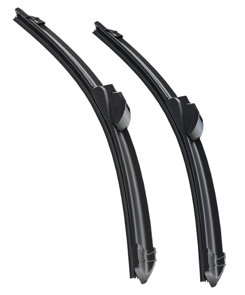 RACOONA OEM QUALITY Premium All-Season Windshield Wiper Blades,Pack of 2 Durable Stable And Quiet Windshield Wiper Blades,Automotive Replacement Winshield Wipers For My Car (22"+22") - Image 1