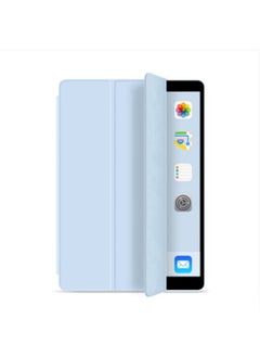 Batch Explosion Suitable For 2024pro11 Silicone Heat Dissipation Air5 Protective Cover Mini6 Ultra-thin 10.9 Drop-resistant Soft 4 Shell-Color:White Ice-Applicable Model:air1/ipad 5(TPU Soft Case)