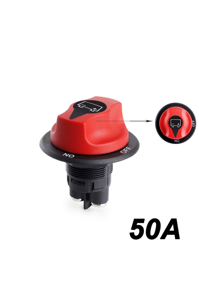إيروريكس مفتاح فصل بطارية السيارة 50 أمبير غير قابل للإزالة، يعمل بتيار مستمر 32 فولت، عازل طاقة، 50 أمبير، 100 أمبير، 200 أمبير، 300 أمبير، قطع التيار R