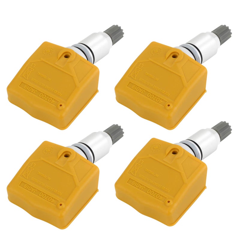 TPMS Sensor315MHz Tire Pressure Monitor System 4Pack for Nissan Infiniti Suzuki Replace 407001AA0B 40700CD001 40700JK01A 0700JA01B