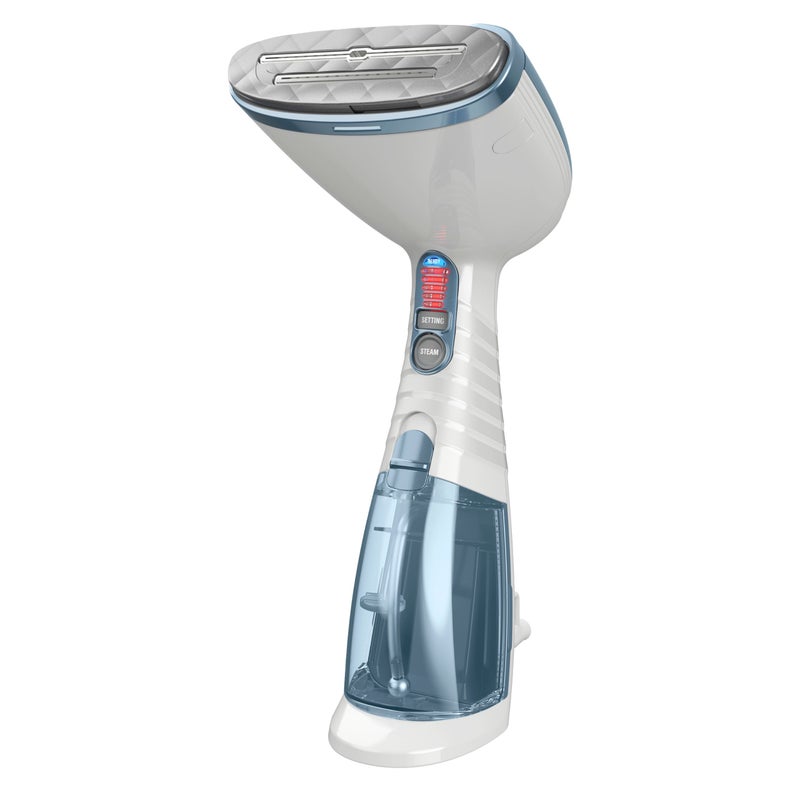 Conair Handheld Garment Steamer for Clothes, Turbo ExtremeSteam 1875W Fabric Clothes Steamers, Hand Steamer for Clothes, Portable Handheld Garment Steamers for Clothes, Handheld Steamer, Blue - Image 1