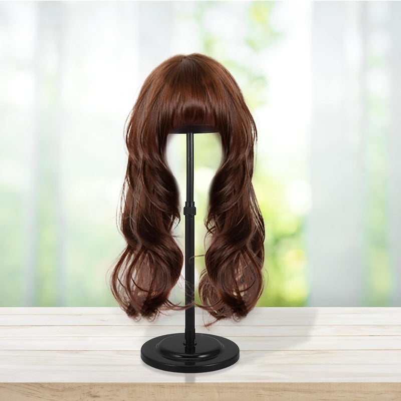 Abaodam Portable Wig Stand for Multiple Wigs Display Rack with Adjustable Support for Store and Home Use - Image 4