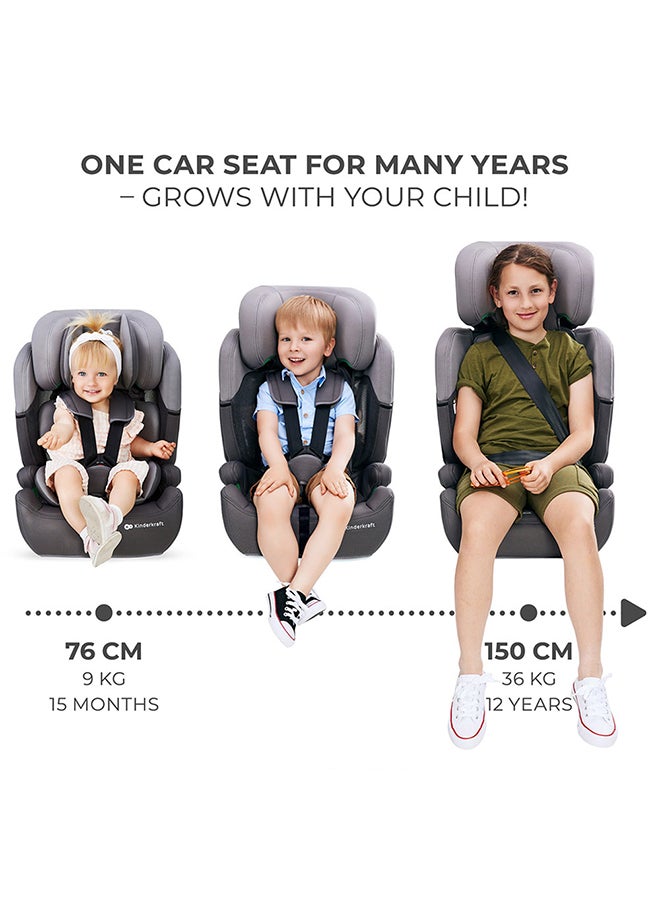 Kinderkraft Comfort Up Car Seat (i-Size 76-150cm) - Pink - Image 4