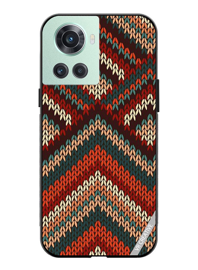 VR CREATIVE Protective Case Cover For OnePlus 10R Layer Design Multicolour - Image 1