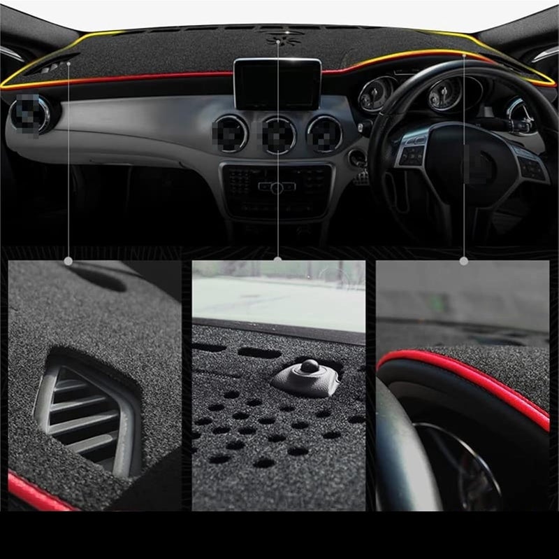 QASULER Car Dashboard Cover for Skoda Kodiaq 2016-2020 - Image 3