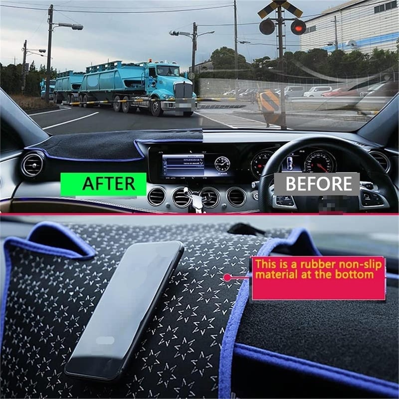 QASULER Car Dashboard Cover for Skoda Kodiaq 2016-2020 - Image 2