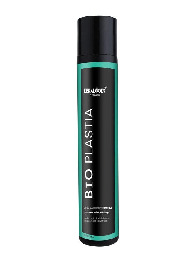 Keralooks Professional® Bioplastia Deep Nourishing Hair Masque 300ml | Nano Fusion Technology | Repair & Revitalize Damaged Hair | Frizz Control, Smoothing & Shine | Intensive Protein Hair Treatment - Image 1