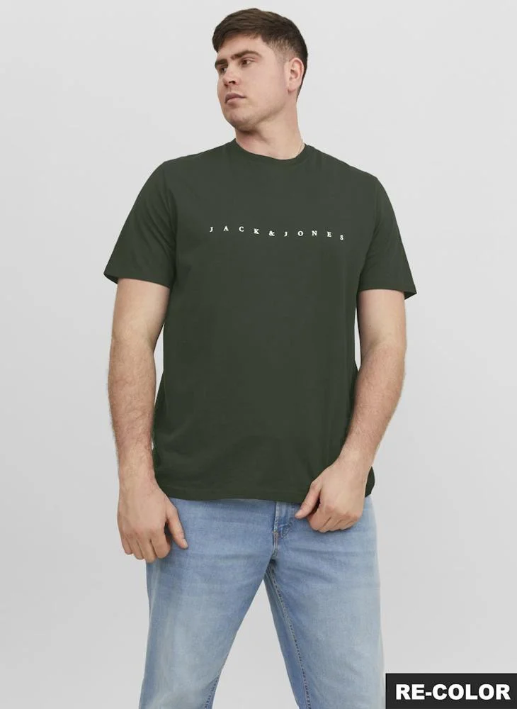 JACK & JONES Jjestar Logo Crew Neck T-Shirt