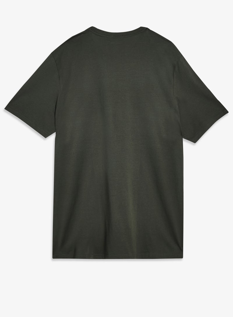 JACK & JONES Plus Size Logo Crew Neck T-Shirt - Image 2