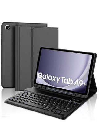 Slim Magnetic Detachable Bluetooth Keyboard Case for Samsung Galaxy Tab A9+/A9 Plus 5G 11-Inch (2023, SM-X210/X216/X218) - pzsku/Z4BF0CA598B5DCA4772D1Z/45/1750036472/5ce368b3-a8d1-415e-a137-a00772313db3