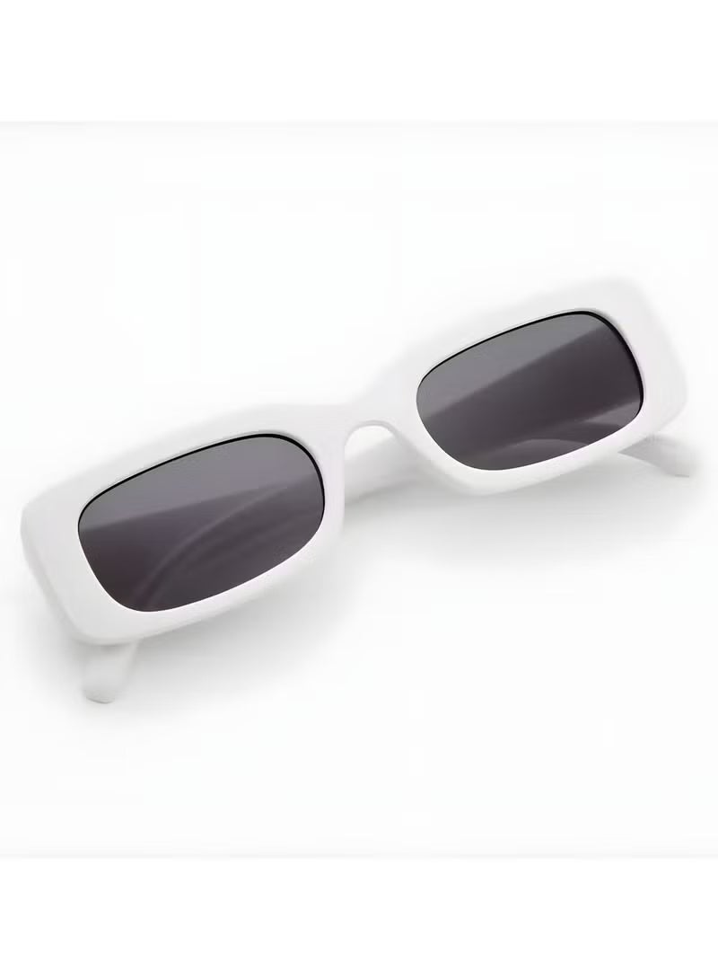 Rectangular Retro Sunglasses  for UV protection