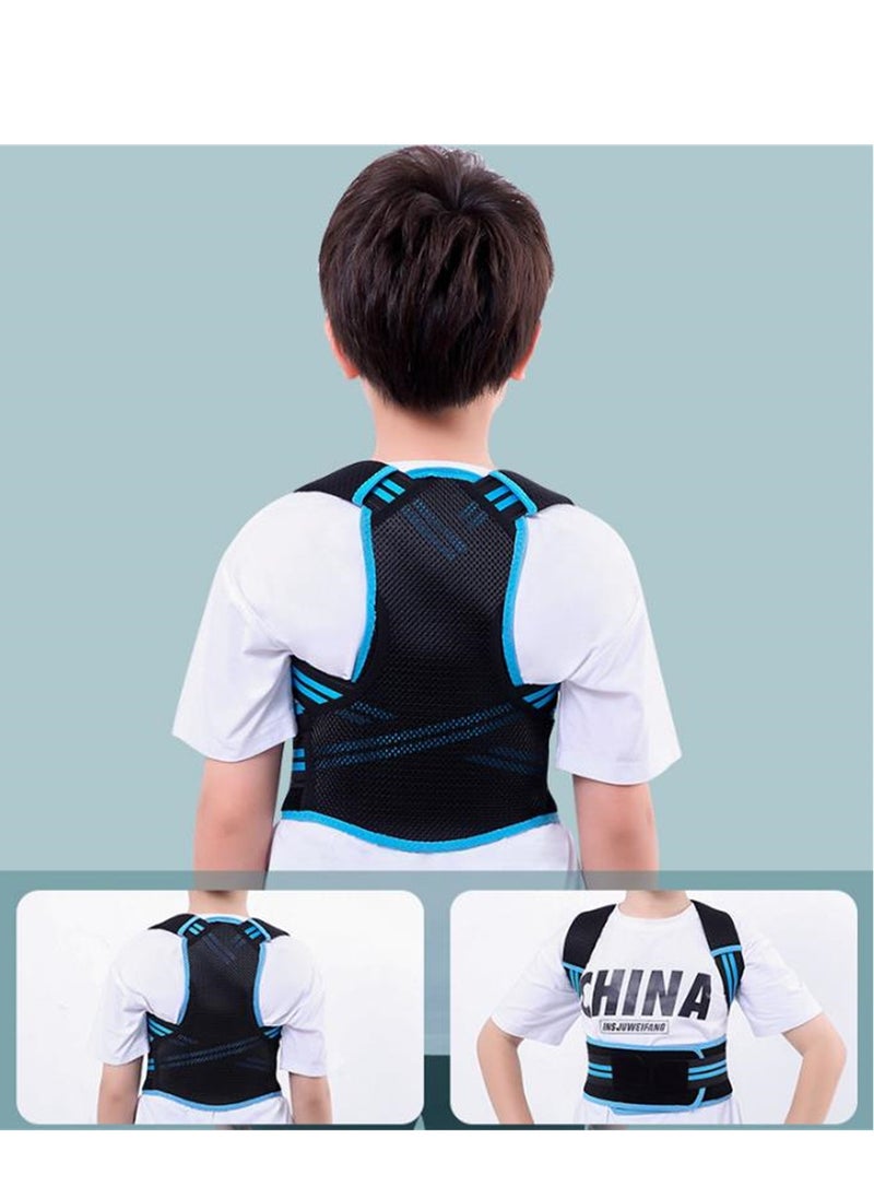 Hunchback correction belt body shape back student writing and sitting posture corrector unisex children's hunchback corrector  - Image 2