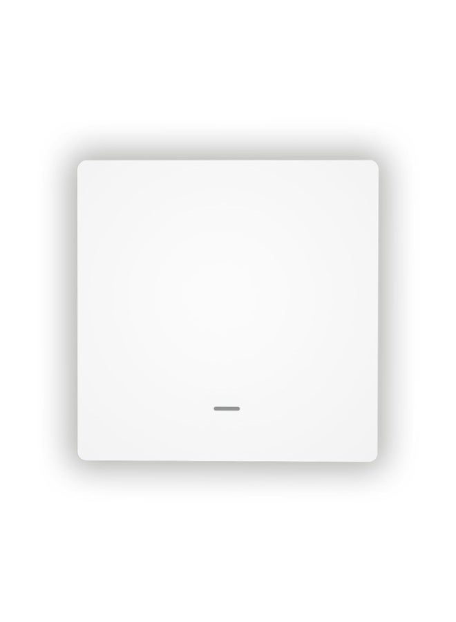 MOES ZigBee Smart Scene Switch Button, Require MOES HUB, Battery Powered (NO Included) Scene Controller for Smart Home Automation 1Gang White - Image 1