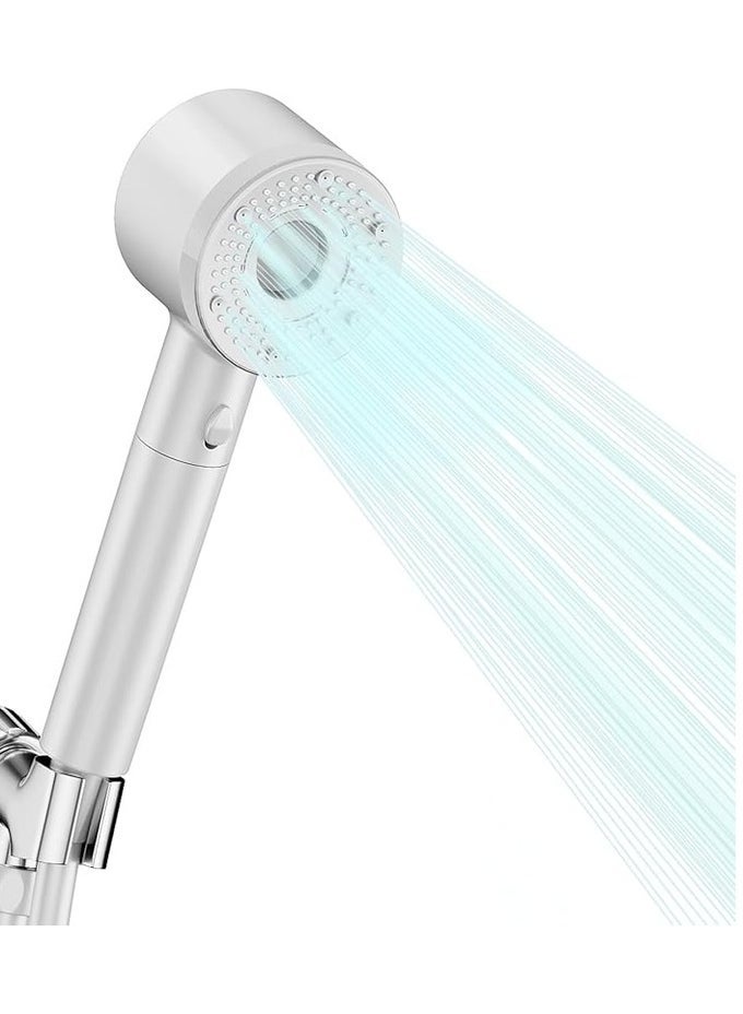 HIGH PRESSURE SHOWER HEAD FILTERED SHOWER HEAD WITH HANDHELD, MULTIPLE SPRAY MODES WITH PAUSE ANTI-LIMESCALE FILTER, 2X WATER SAVING,SHOWERHEAD SET,EASY TO INSTALL & CLEAN, PERFECT FOR SAUDI BATHROOMS AND RAMADAN GIFT