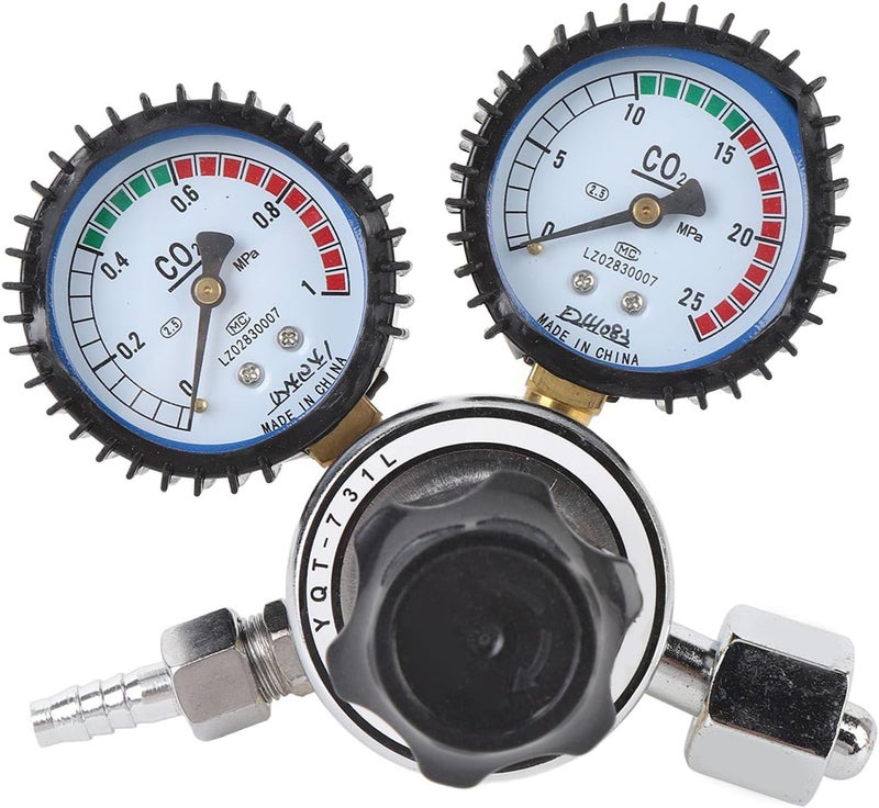 Shop & home all-space compatible Dual Stage CO2 Regulator 2 Gauges Precise Control Metal Construction G5/8 In M16x1.5 Out Flexible sizing options Surface safe Reliable local delivery service Periodic stock arrangement Wide range compatible material Defect free upgraded substance Globally trusted quality Season change compatible build Nationwide courier network Upgraded classic design Wide use selected material Flat working surface In-house warehouse packing Multi stock guarantee supply Updated modern design Classic design alternatives Protective coating All-round well-engineered practical build Elegant multi-option build Daily repeated use trusted quality Connectable modular Diverse operating method fit Daily life matching design Practical design alternatives - Image 1