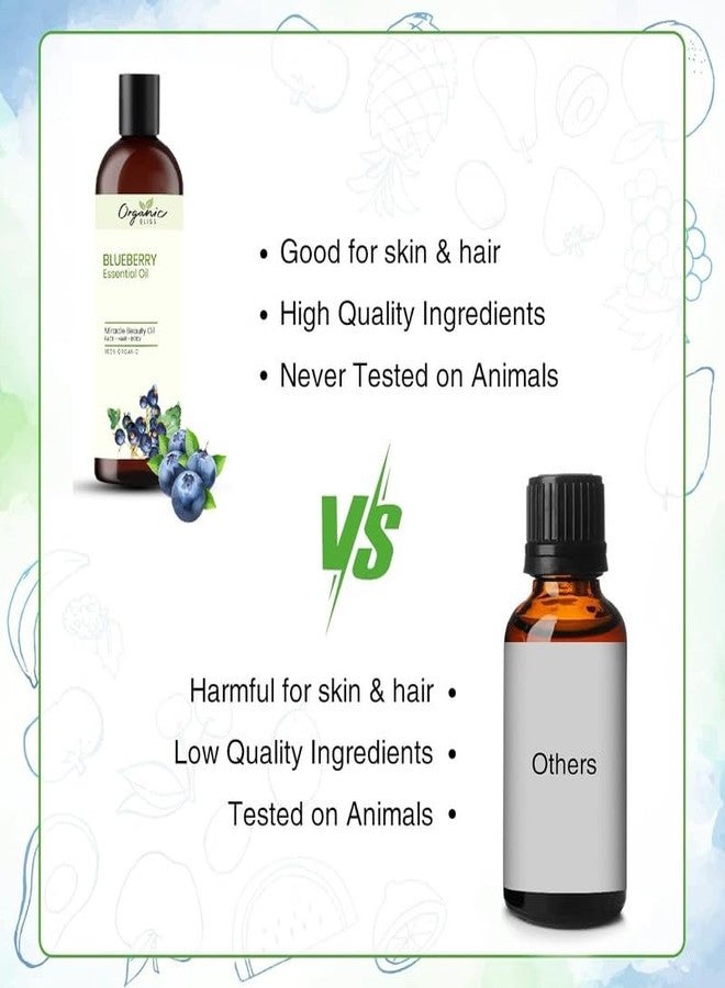 Organic Bliss Blueberry Essential Oil 100% Pure and Natural Therapeutic Grade Essential Oil for Hair Skin Care, Relief from Stress,Anxiety and Aromatherapy (50 ML) - Image 2