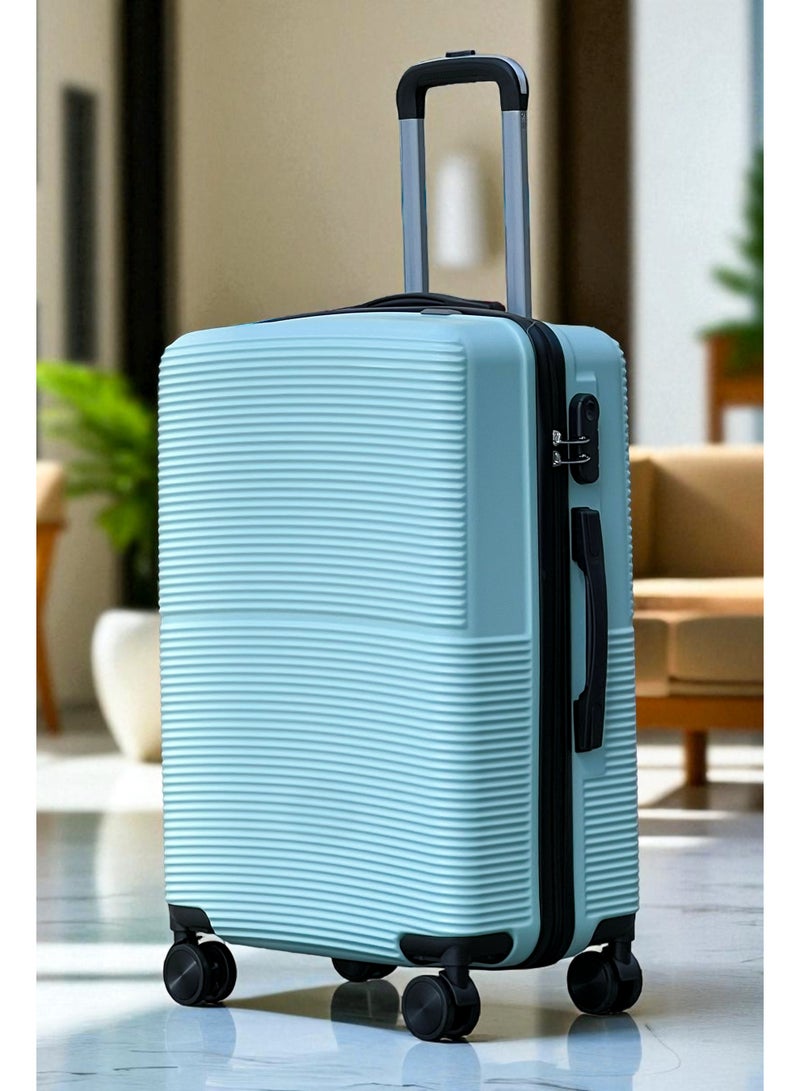 ZAAPPY Hard Shell Lightweight ABS 24 Inch (20-25kg) Luggage, Smooth Wheels, Secured Lock Suitcase - Image 2