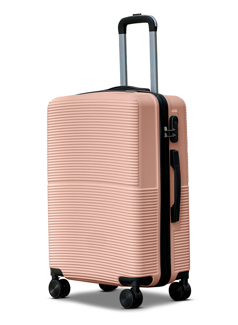 ZAAPPY Hard Shell Lightweight ABS 24 Inch (20-25kg) Luggage, Smooth Wheels, Secured Lock Suitcase - Image 1