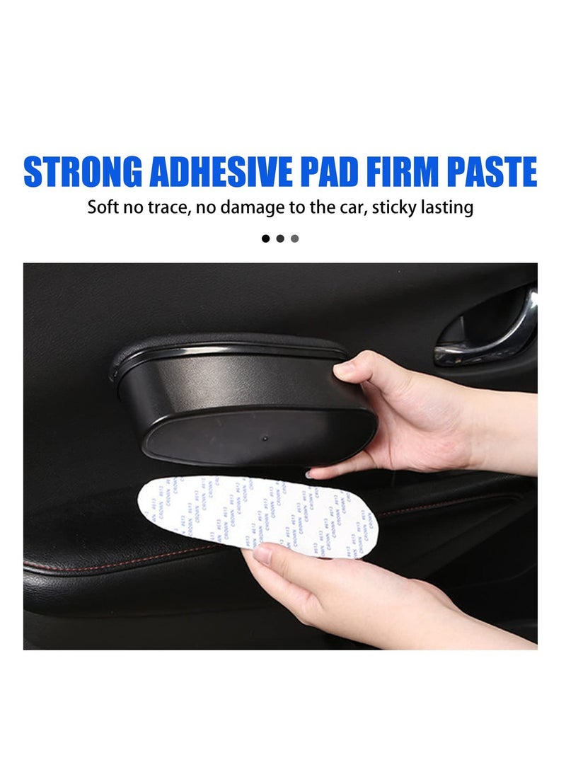 Excefore Car Center Console Armrest Box, 1 PC Support Elbow Wrist Rest Pad Car Armrest Extender Adjustable, Auto Storage Organizer Box, Fit for All Car Models (Black) - Image 2