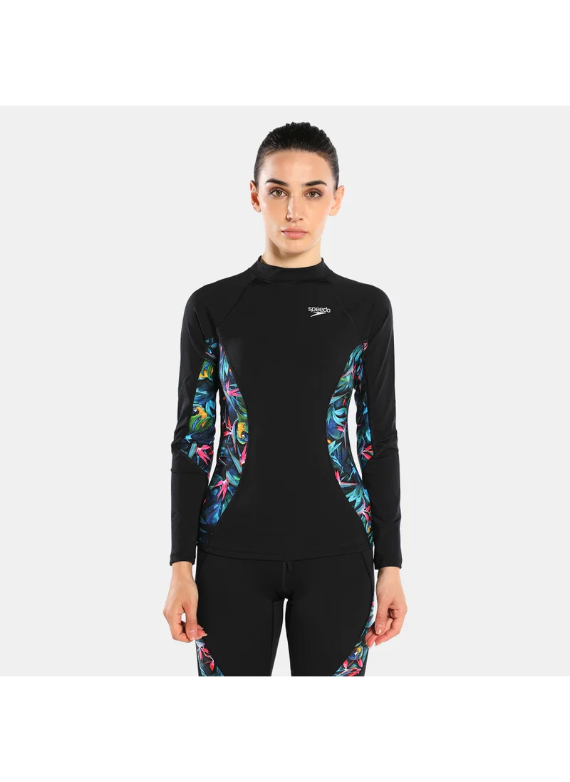 speedo Women's Printed Rashguard