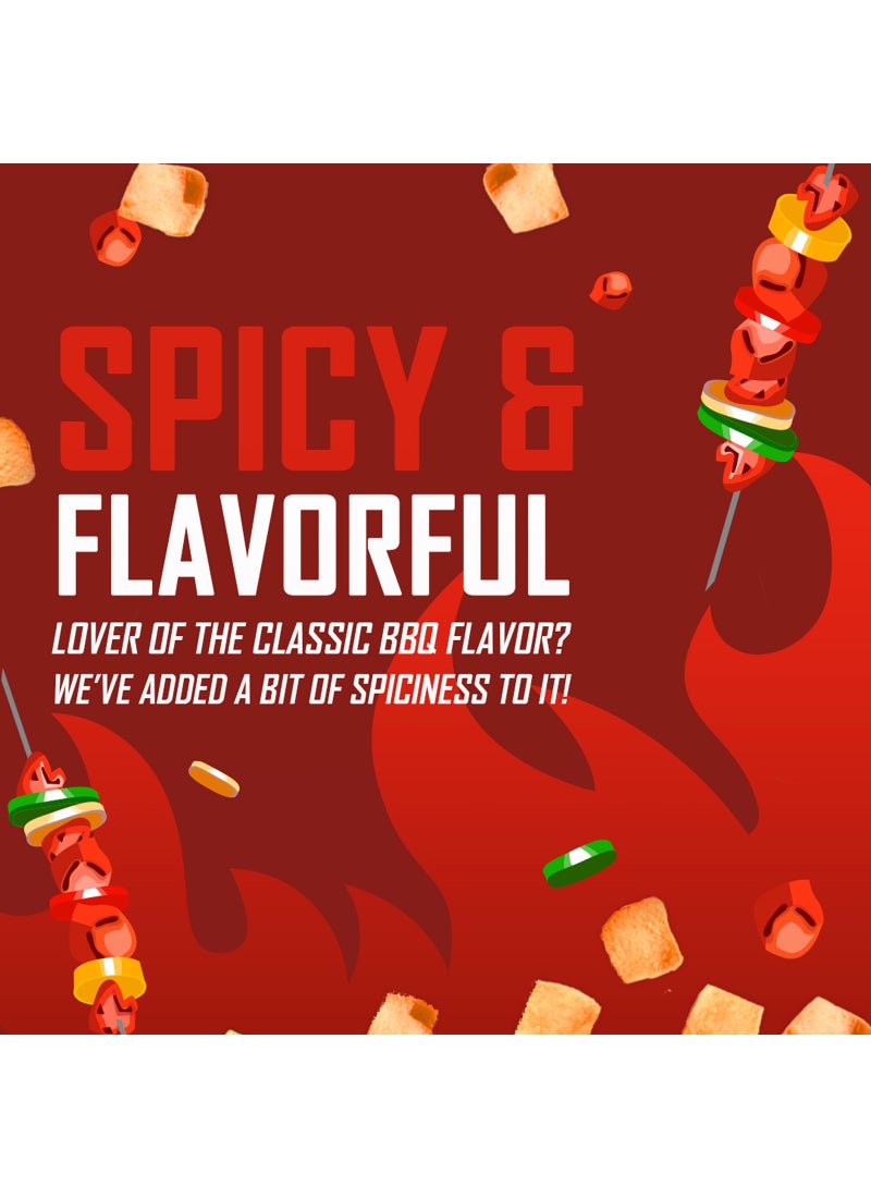 Smiths Spicy BBQ Square Chips 25g - Image 3