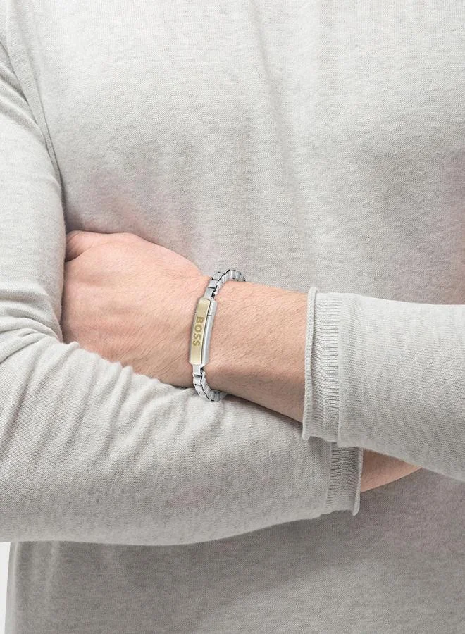 BOSS Devon Bracelet In Two-Tone Stainless Steel