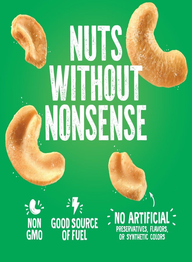Emerald Nuts Roasted and Salted Cashews 7ct (1-Pack), 100-Calorie Individual Packs, Plant-Based Protein, Kosher Certified, Non-GMO, Contains No Artificial Preservatives, Flavors or Synthetic Colors - Image 5