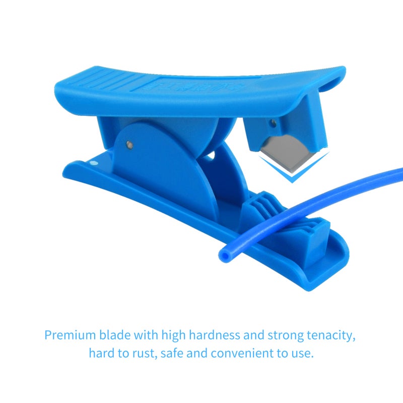 TWO TREES 3D Upgrade Extruder with Transperant Shell Clear Cover and 1m PTFE Tubing Hose Pipe and Tube Cutter 2pcs PC4-M6 Pneumatic Fittings 2pcs PC4-M10 Pneumatic Fittings for 1.75mm Filaments - Image 5