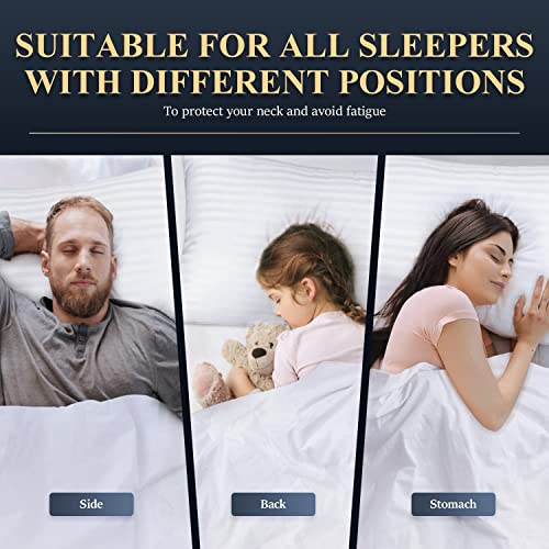 Wakewell Hollow Fibre Soft Pillow (16 X 24 inch, White, Standard) - 1 Piece - Image 3