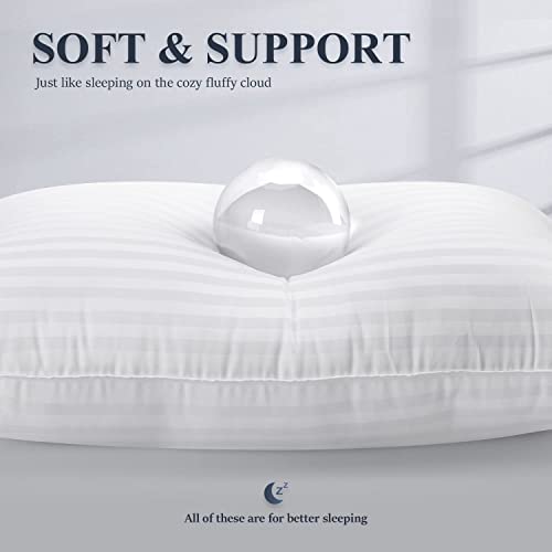 Wakewell Hollow Fibre Soft Pillow (16 X 24 inch, White, Standard) - 1 Piece - Image 5